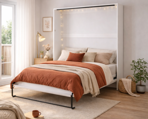 Lit escamotable 2 personnes NOVA marque KAMAZZA